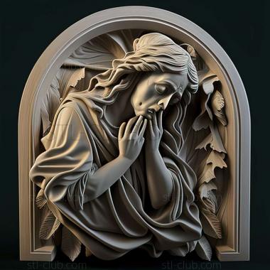 3D model sandro botticelli (STL)